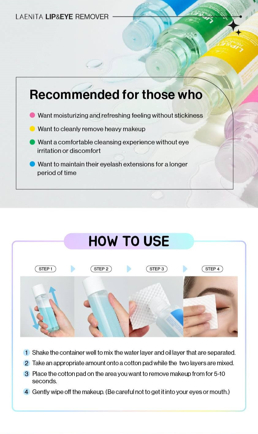 LAENiTA Lip & Eye Remover "TEA TREE SCENT"