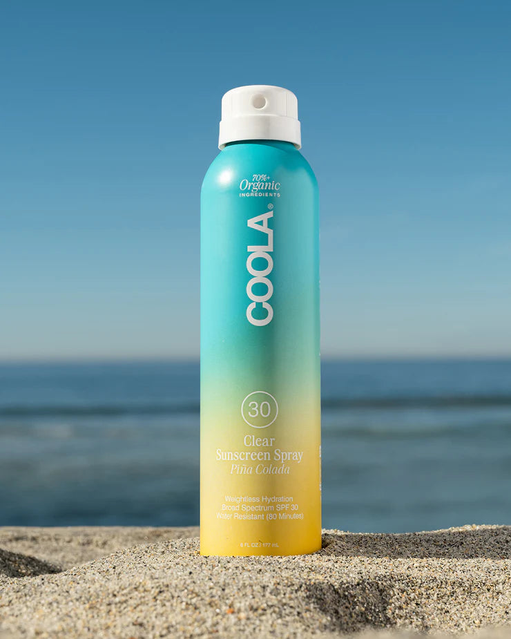 Clear Sunscreen Spray SPF 30 – Pina Colada