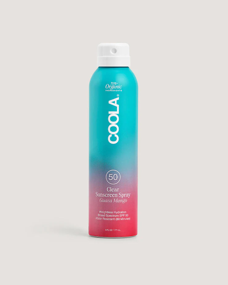 Classic Body Organic Sunscreen Spray SPF 50 – Guava Mango (177ml.)