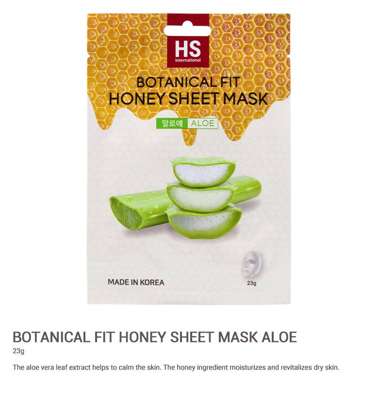 Botanical Fit Honey Sheet Mask : Aloe 23g - 1Sheet