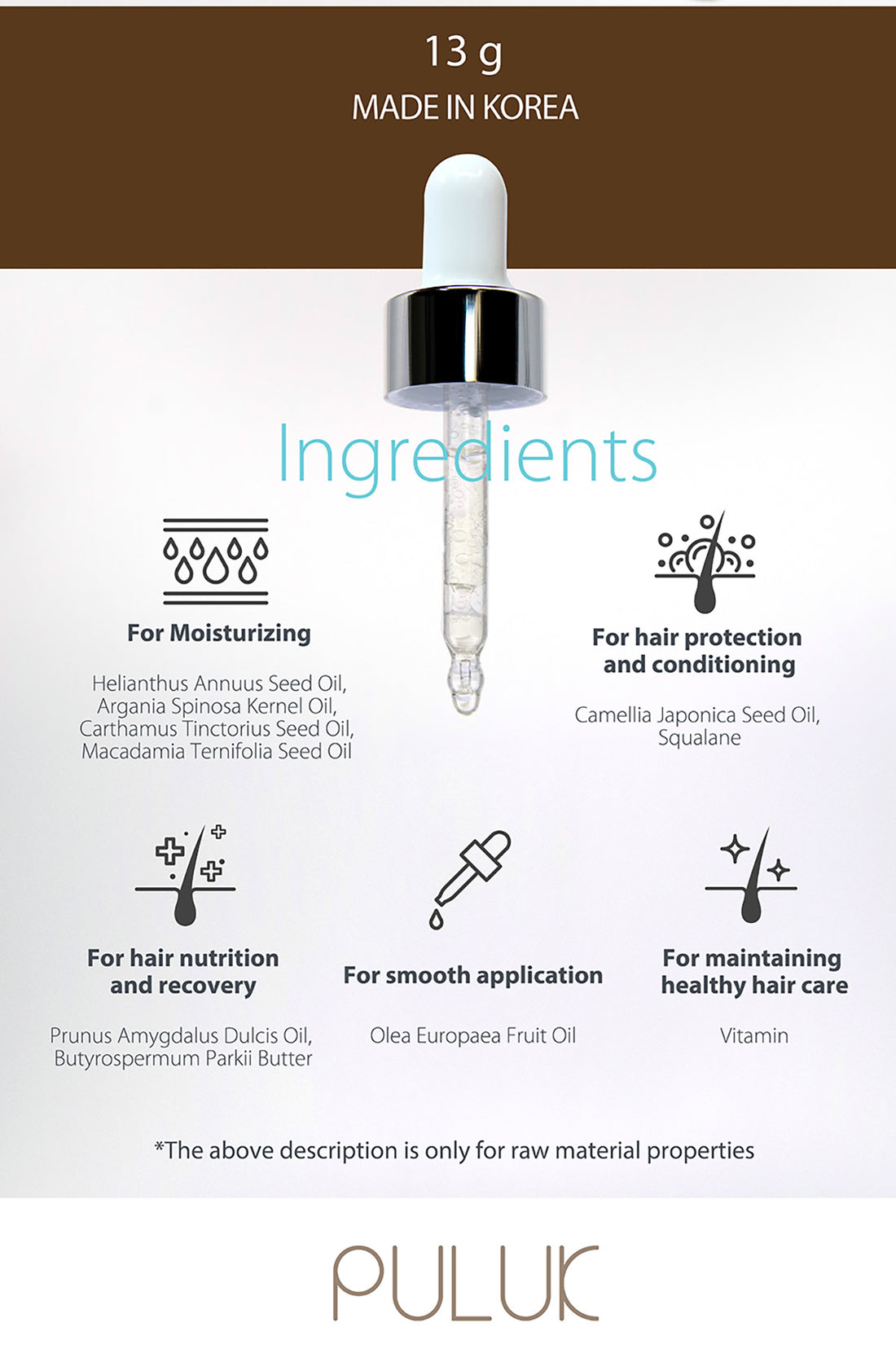 TOXTOX Lash&Brow Oil - 13g | For Sterke og Sunne Øyevipper og Bryn