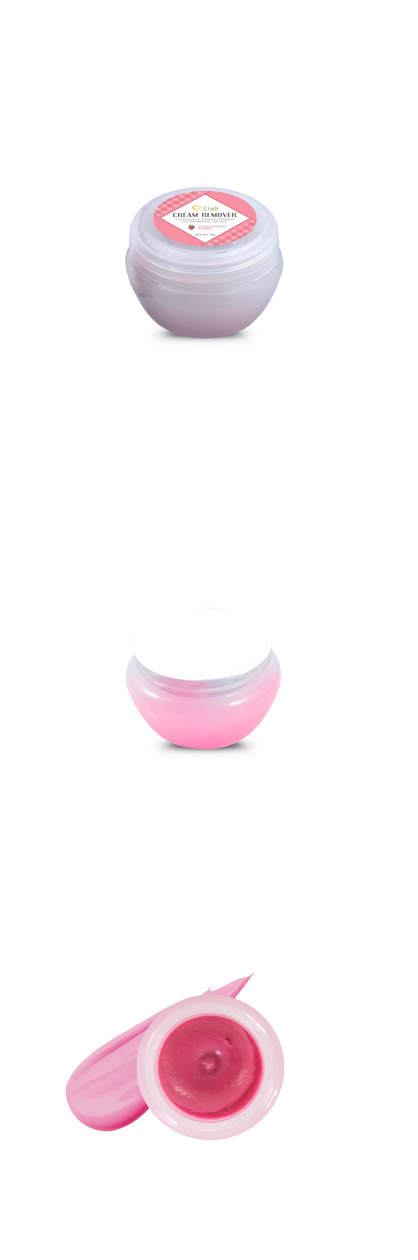 Cream Remover Strawberry (Pink) 15g