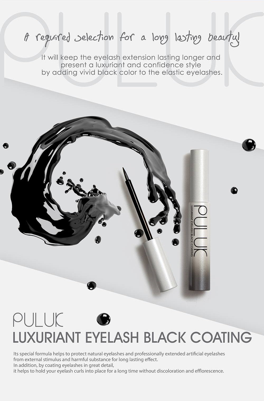 PULUK Luxuriant Eyelash Black Coating