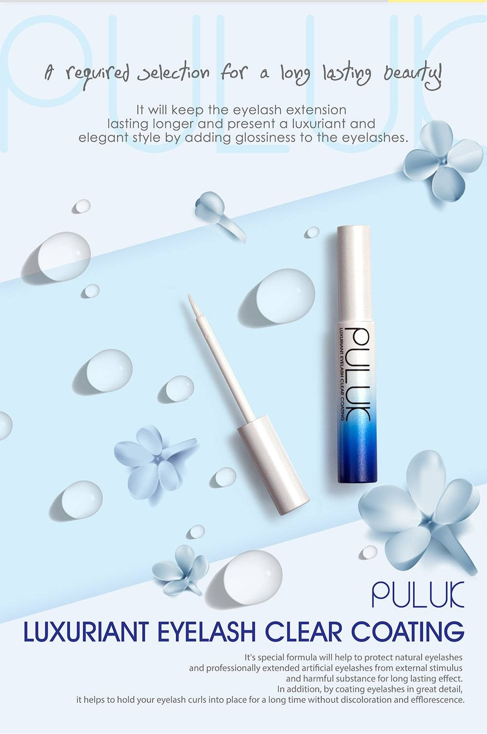 (PULUK) Luxuriant Eyelash Clear Coating (10ml)