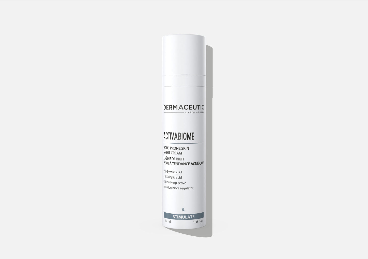 Dermaceutic Activabiome nattkrem for uren og akneutsatt hud 40 ml