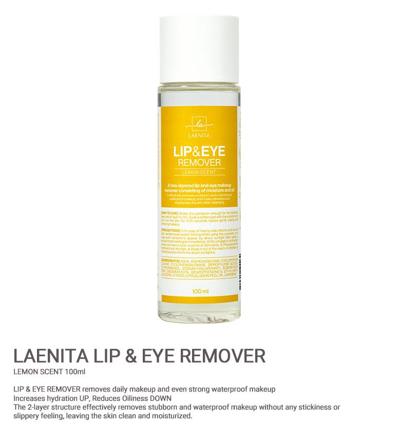 LAENiTA Lip &amp; Eye Remover &quot;LEMON SCENT&quot;