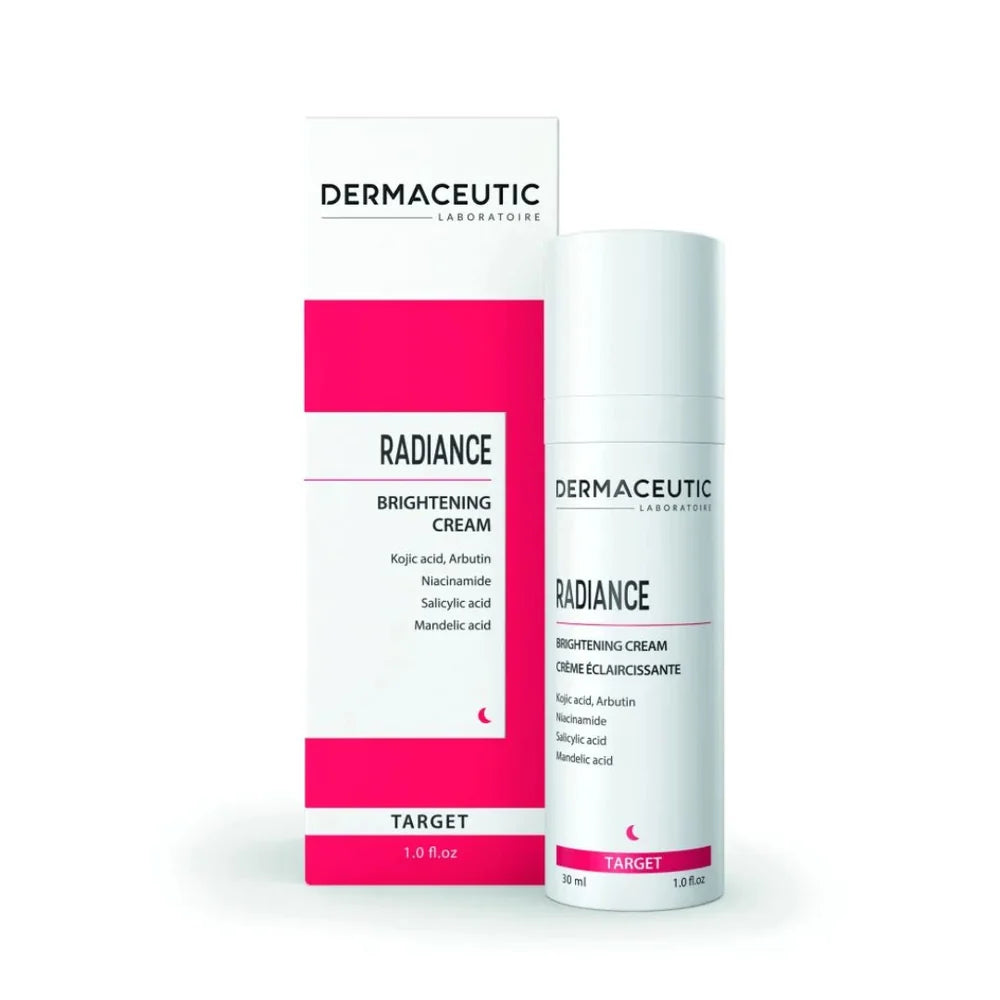 Dermaceutic Radiance Brightening Cream 30 ml mot pigmentflekker og ujevn hudtone