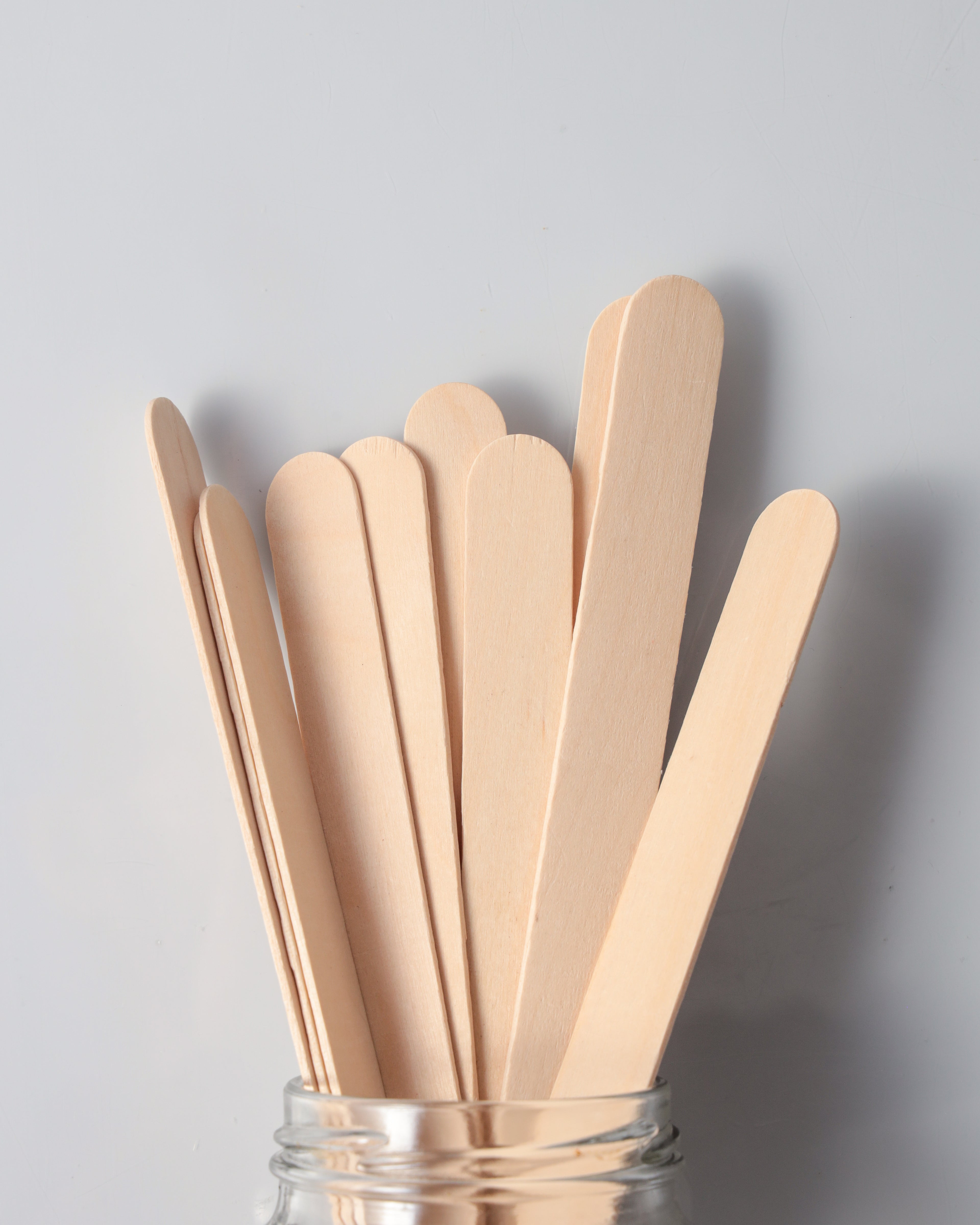 Waxing Spatulas – Wooden 100stk.