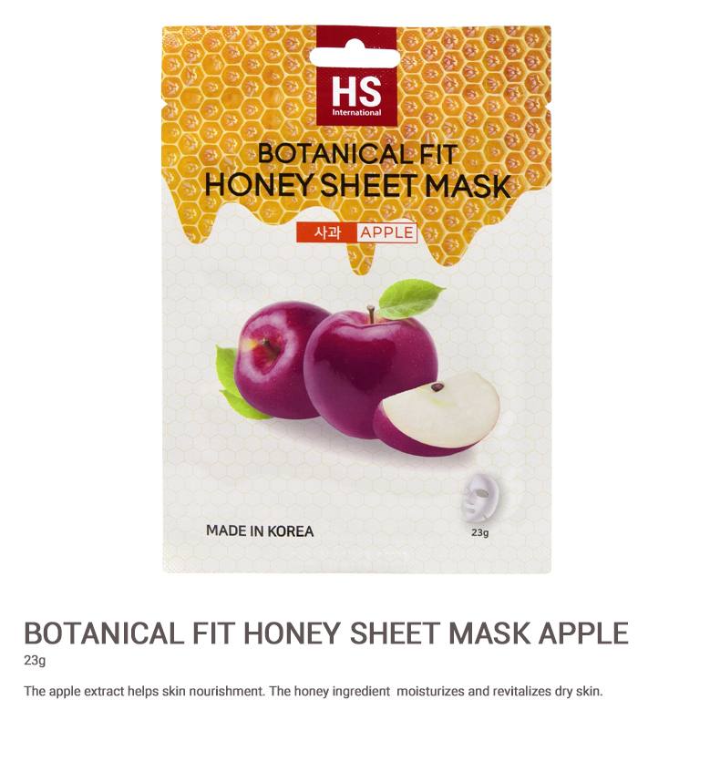 Botanical Fit Honey Sheet Mask : Apple 23g - 1Sheet