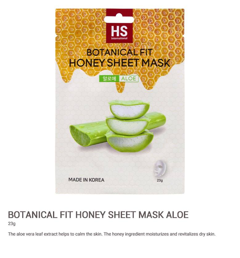 Botanical Fit Honey Sheet Mask : Aloe 23g - 1Sheet