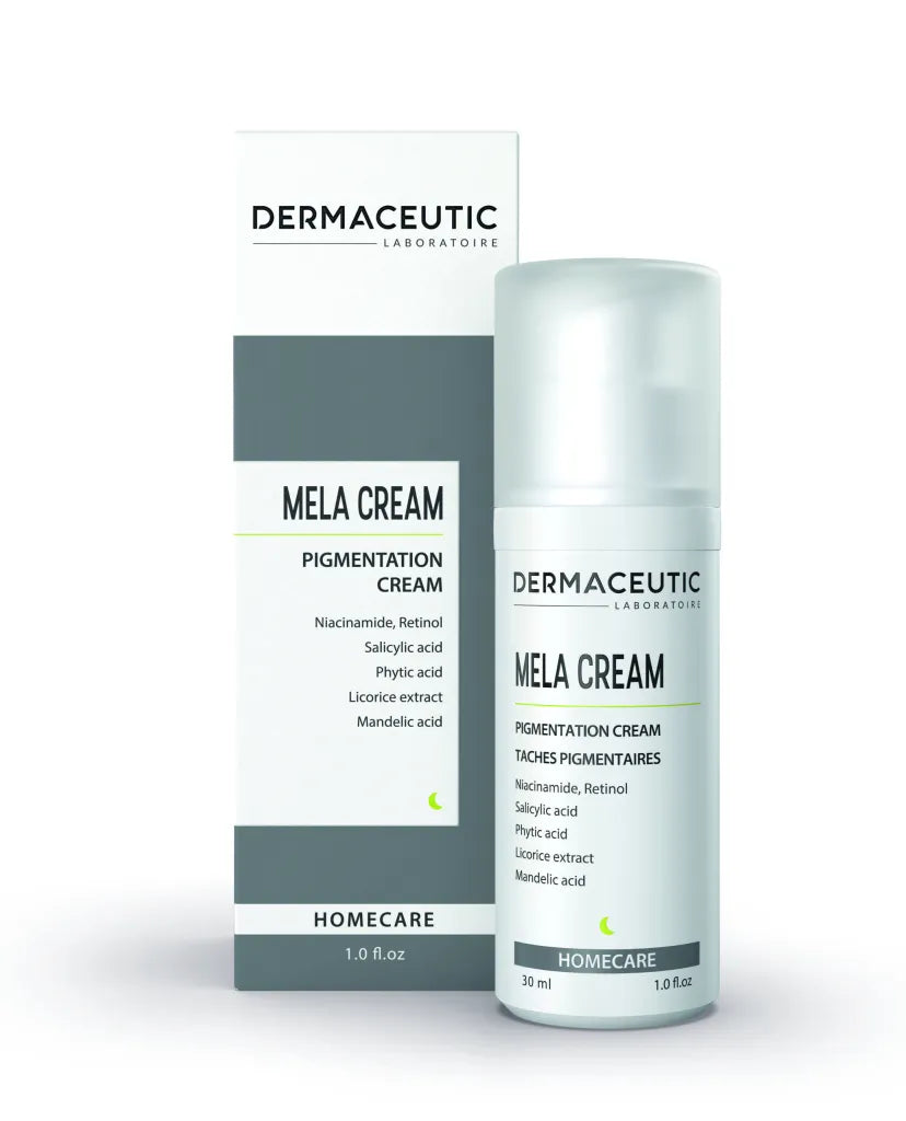 Dermaceutic Mela Cream 30 ml mot pigmentflekker og ujevn hudtone