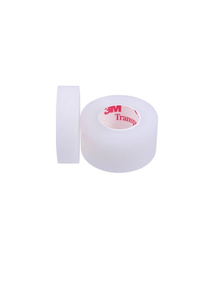 3M Transpore Medical Tape 1/2 inch x 10yd 1stk.