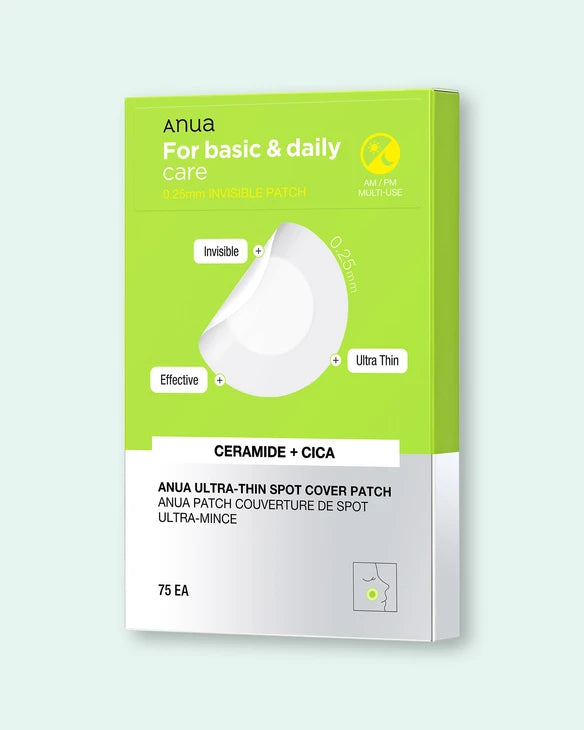 ANUA Ultra-Thin Spot Cover Patch 75 stk hydrokolloid kviseplaster